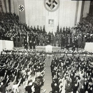 Original WWII Dutch NSB photo concert hall in Amsterdam