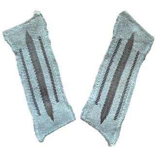 Original WWII German WH Heer 'Einheitskragenspiegel' collar tabs