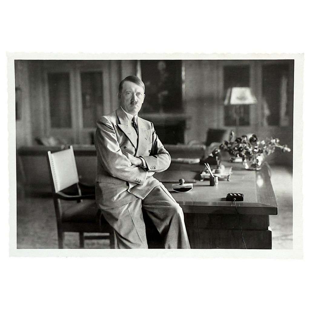 Original WWII German postcard Adolf Hitler