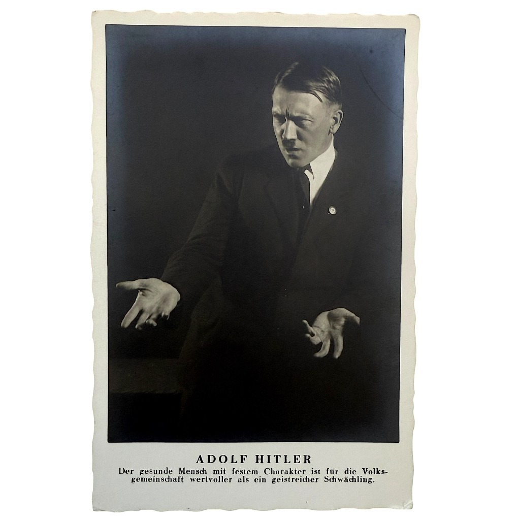 Original WWII German postcard Adolf Hitler