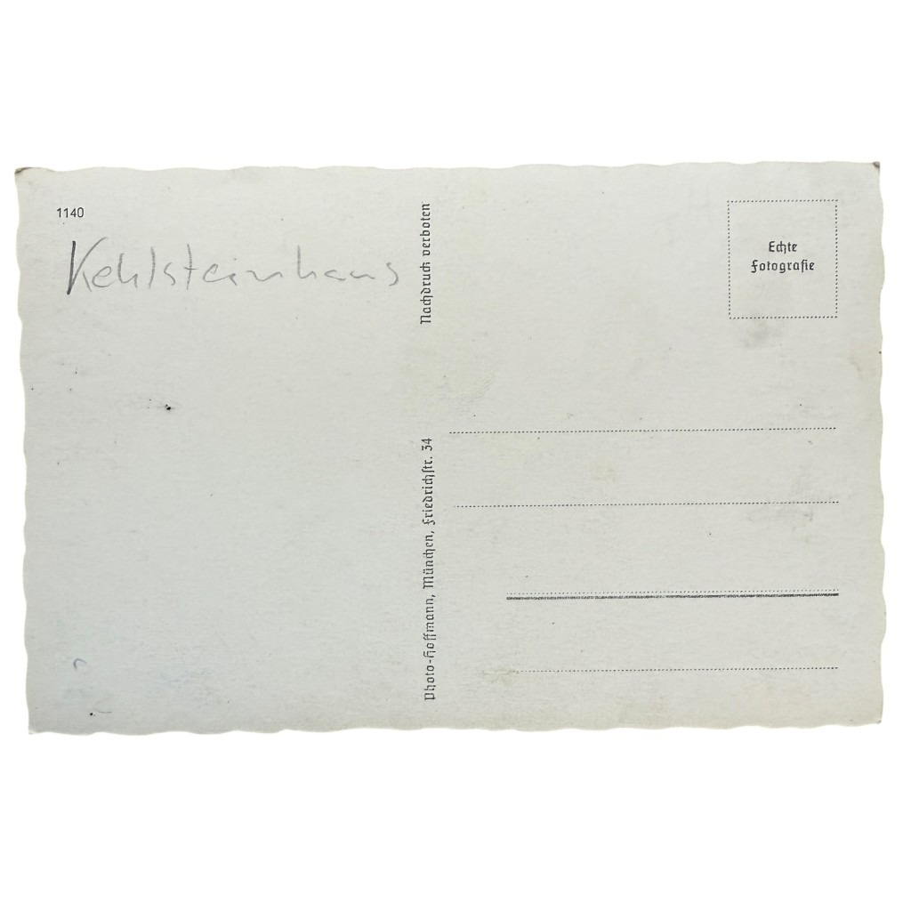 Original WWII German postcard Adolf Hitler and Goebbels family - Image 2