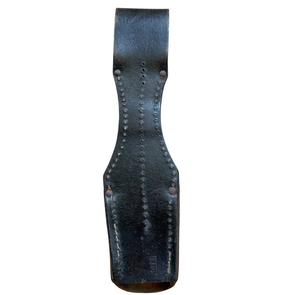 Original WWII German Mauser K98 leather bayonet frog