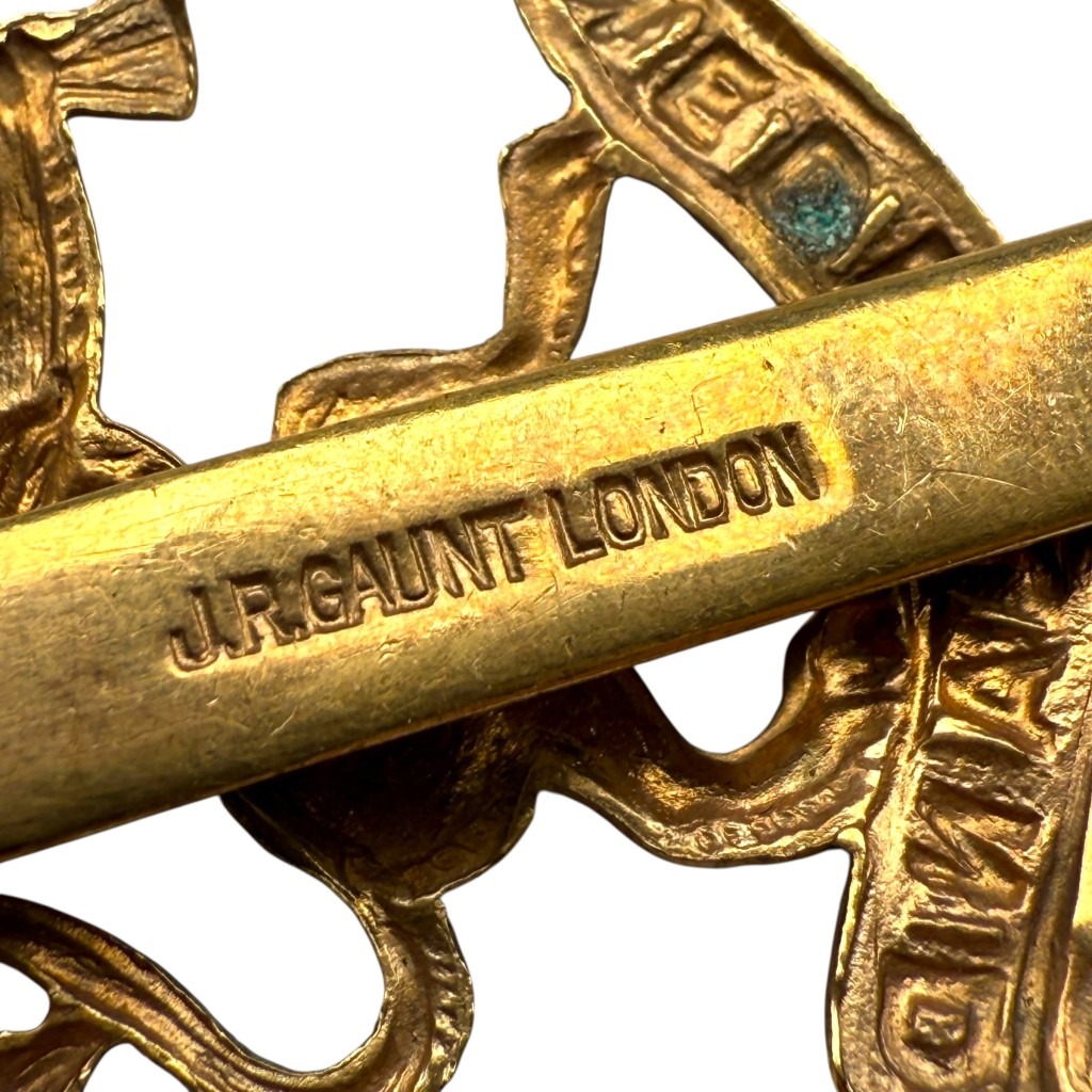 Original WWII Dutch 'Prinses Irene Brigade' cap insignia - Image 2