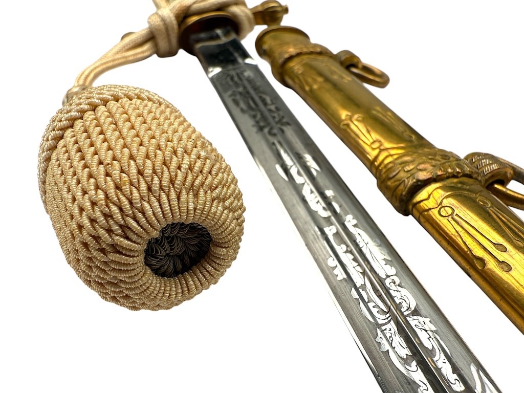 Original WWII German Kriegsmarine officers dagger with portepee - Paul Weyersberg Solingen - Image 6