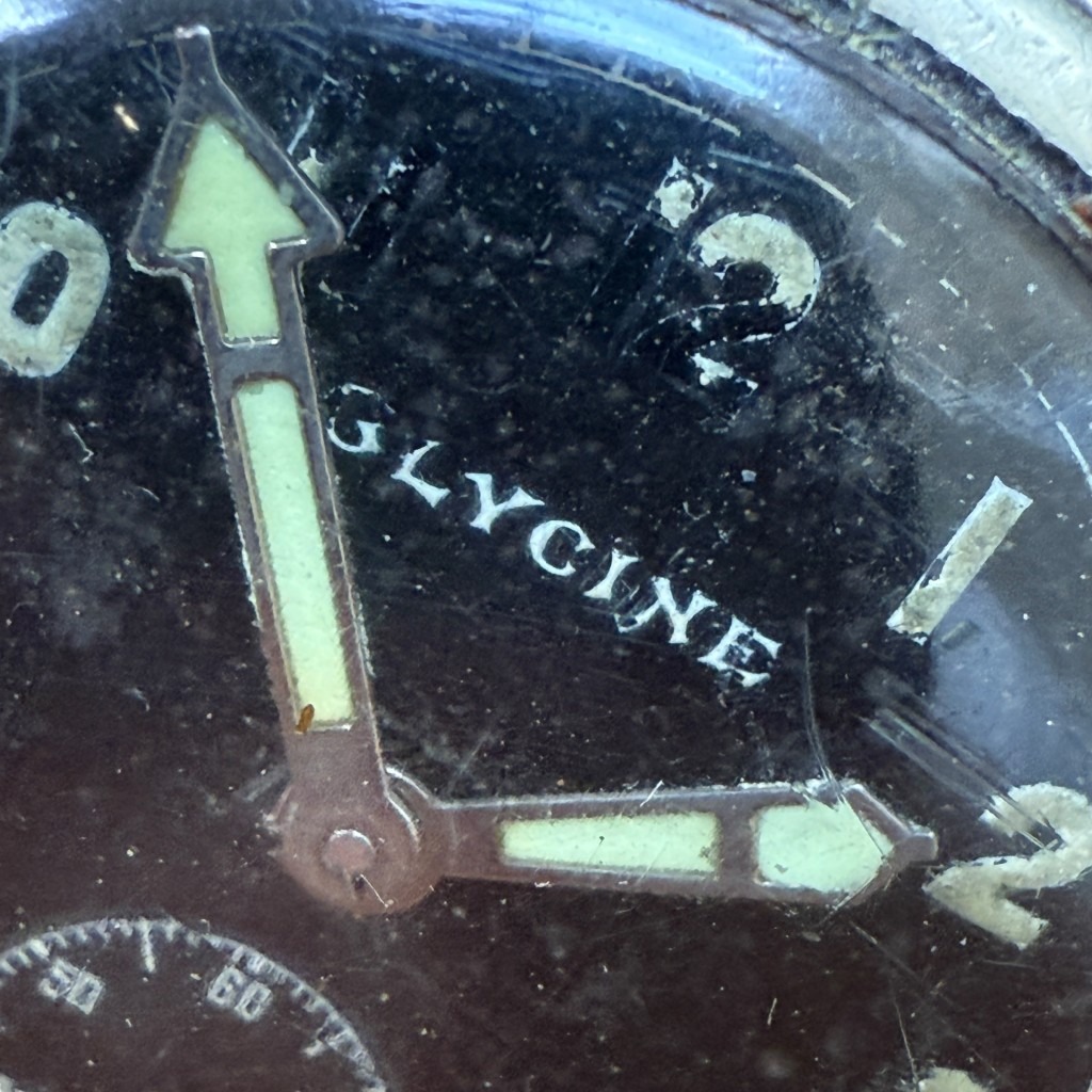 Original WWII German Glycine 'Dienstuhr' wristwatch - Image 5