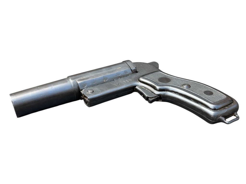 Original WWII Russian SPSh-44 flare gun - Image 7