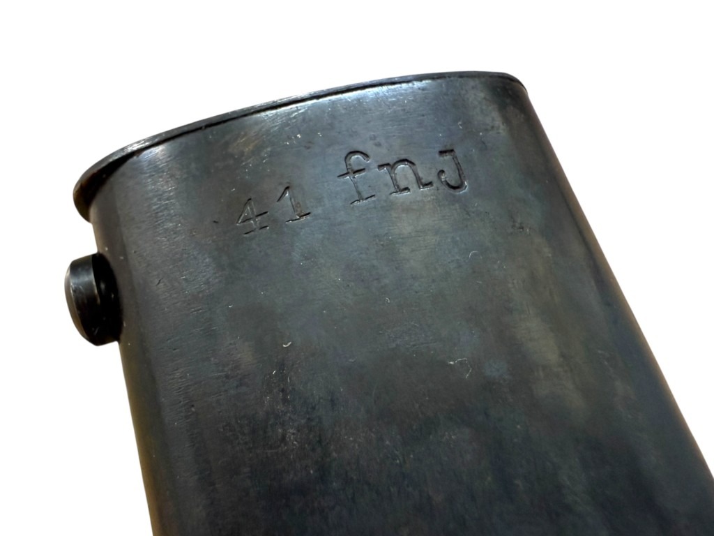 Original WWII German Mauser K98 bayonet scabbard 41 FNJ - Image 2