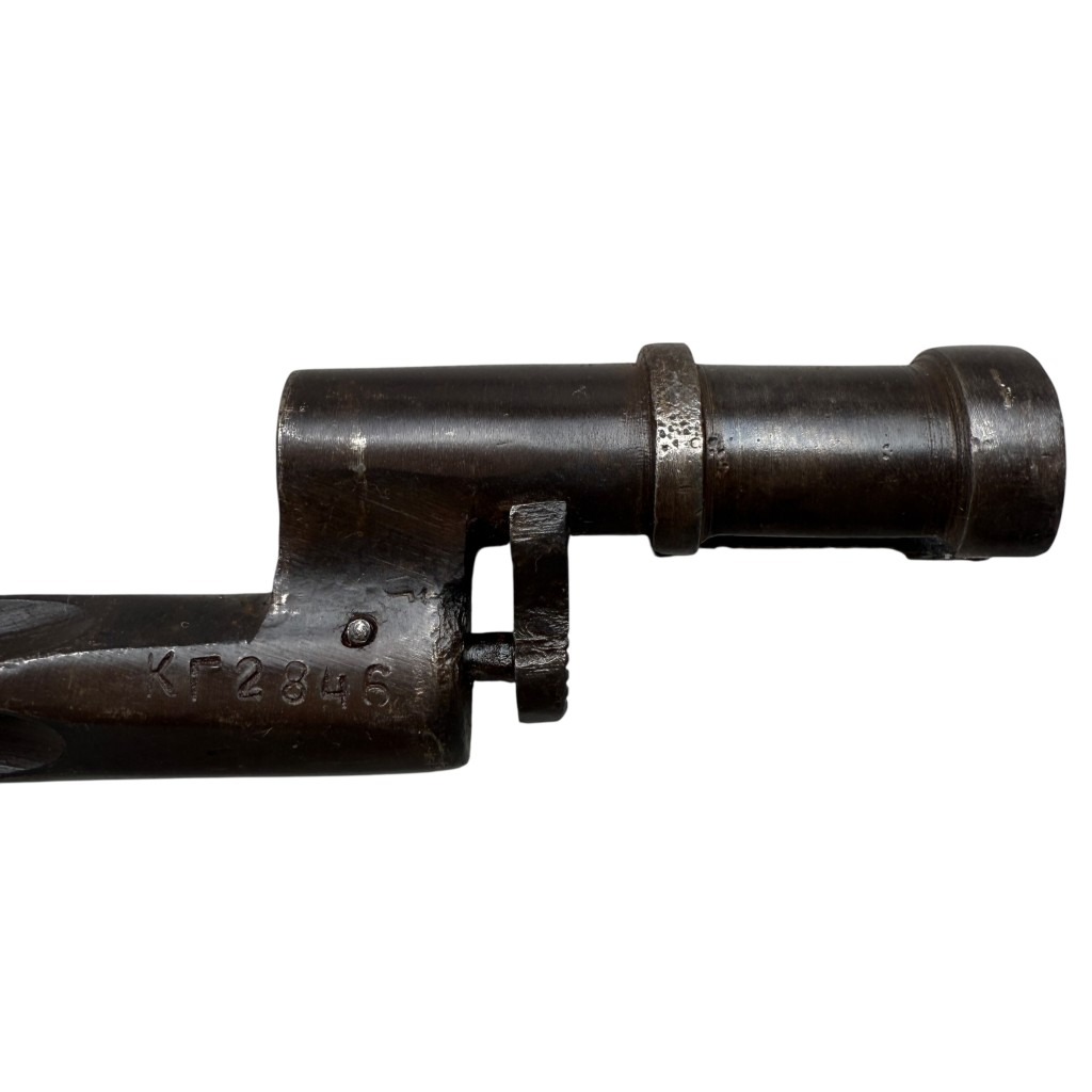 Original WWII Russian/Soviet Mosin Nagant M91/30 bayonet - Image 4