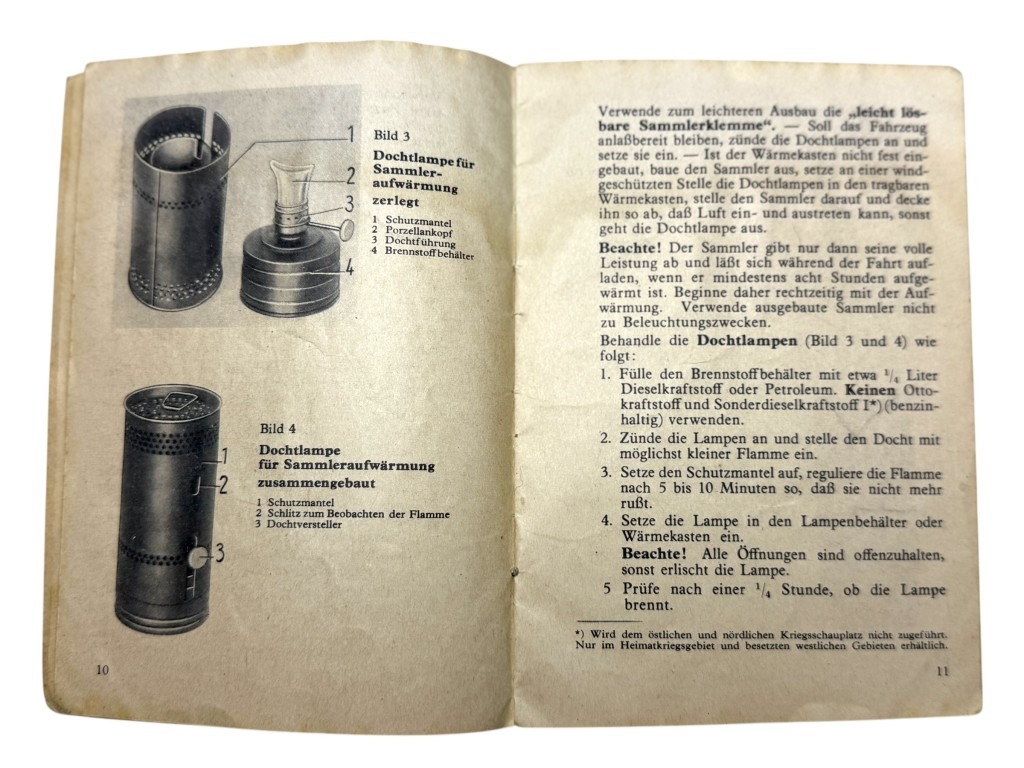 Original WWII German Taschenbuch für den Kraftfahrer im Winter D/632/2 - Image 5
