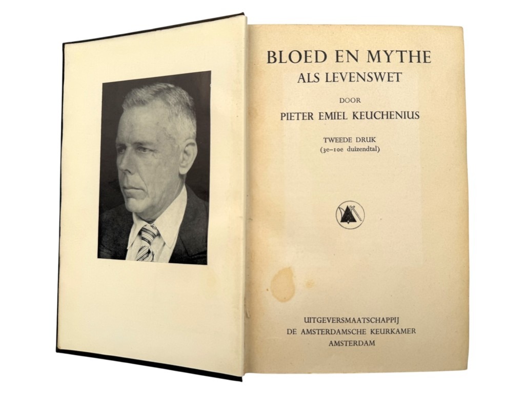 Original WWII Dutch collaboration book 'Bloed en Mythe' - Image 2