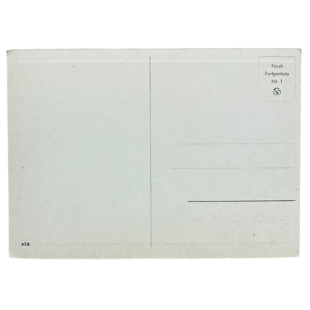 Original WWII German postcard Brandenburger Tor in Berlin - Image 2