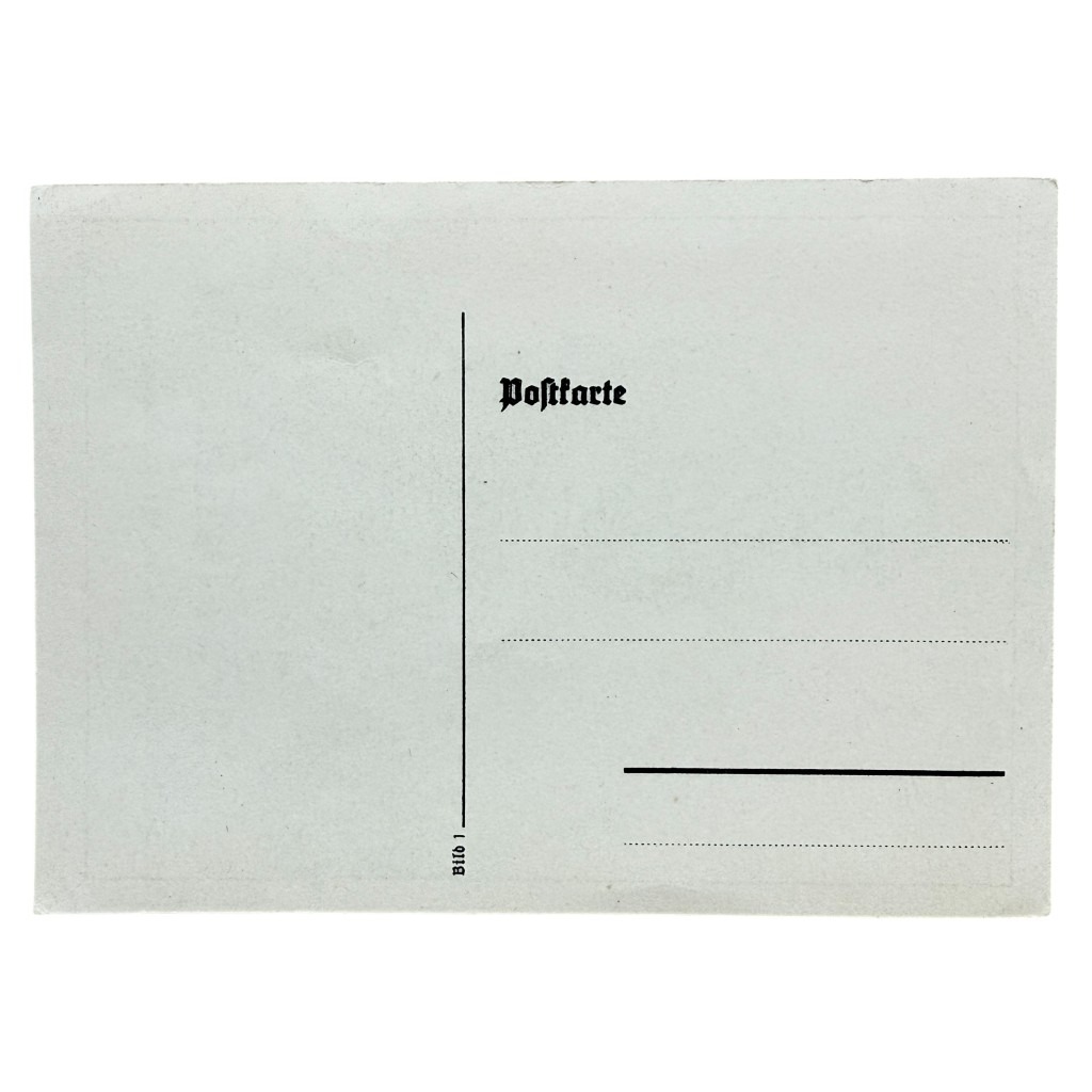 Original WWII German postcard SA Wettkämpfe Berlin in 1937 - Image 2