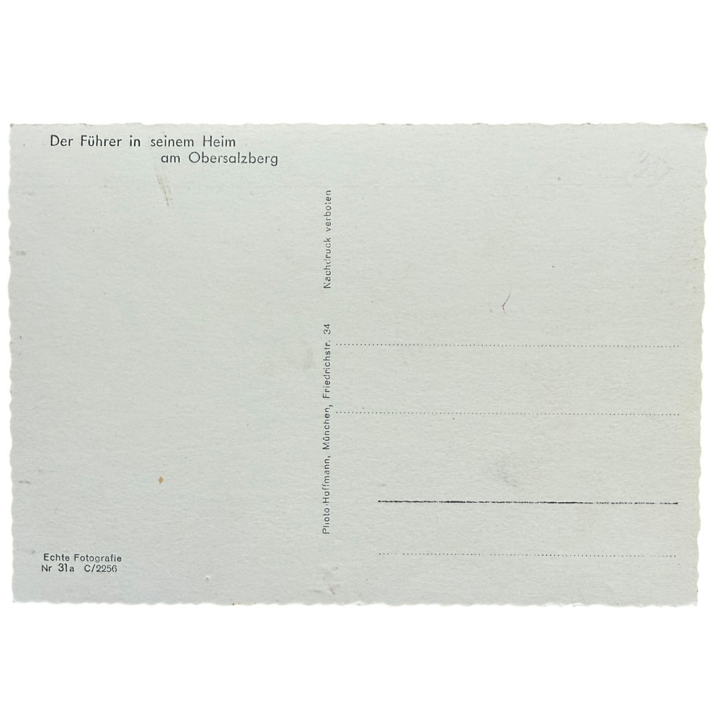 Original WWII German postcard Adolf Hitler - Image 2