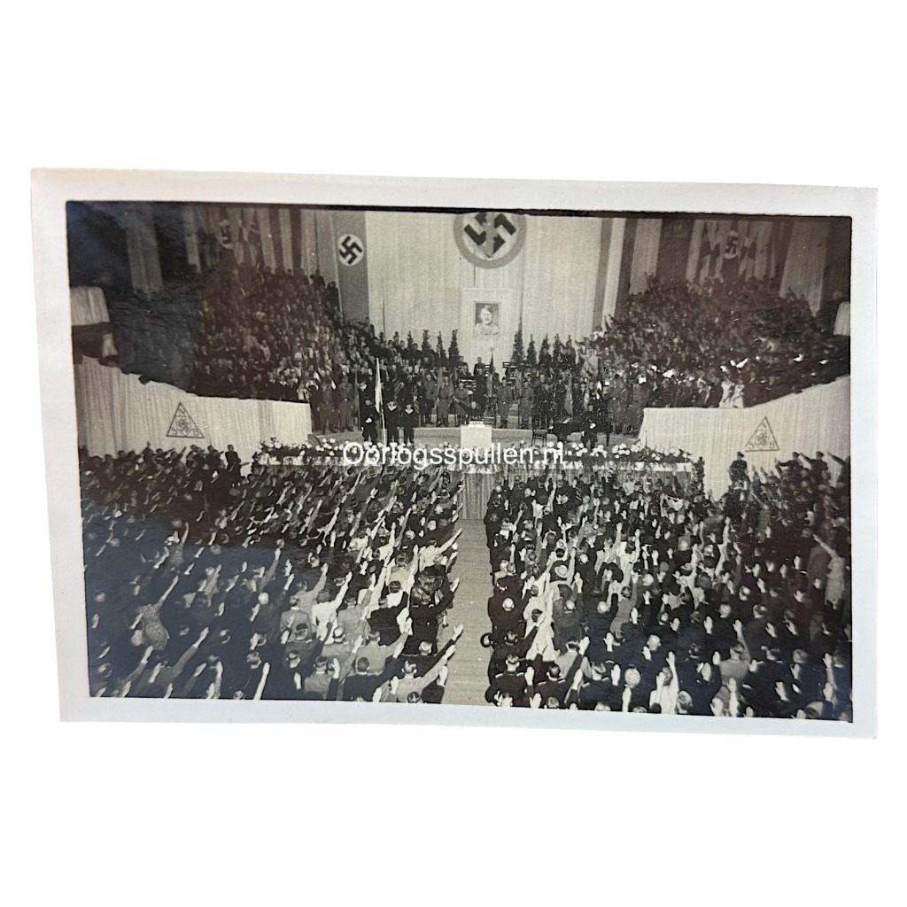 Original WWII Dutch NSB photo concert hall in Amsterdam - Image 3