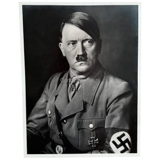 Original WWII German portrait photograph of Adolf Hitler