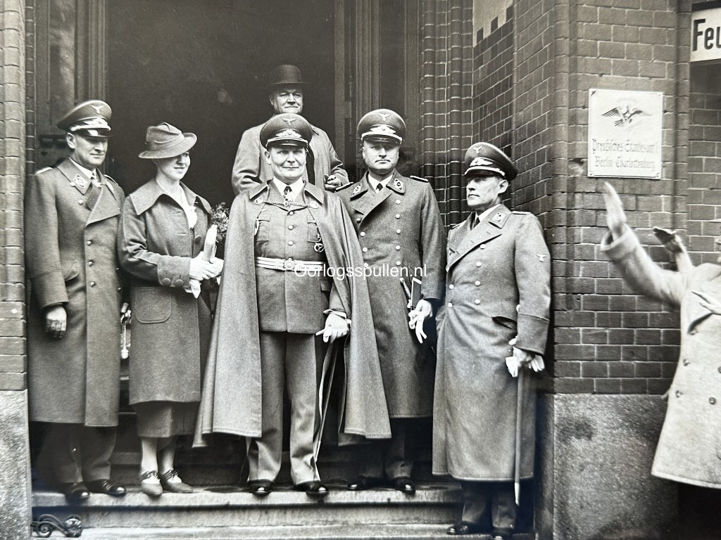 Original WWII German large size Luftwaffe Hermann Göring photo