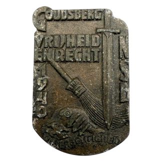 Original WWII Dutch NSB Goudsberg 1940 pin