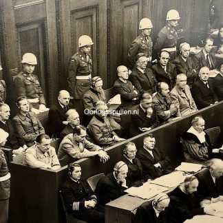 Original British Nuremberg trials photo 1945