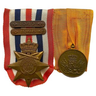 Original Dutch KNIL (1945-1949) set medals