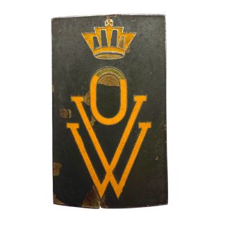 Original KNIL (1945-1949) OVW metal insignia