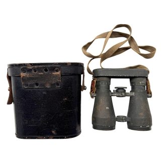 Original WWI German 'Dienstglas' binoculars model 1908 in case