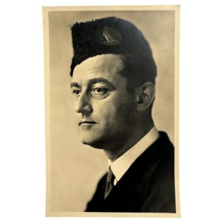 Original WWII Dutch Jeugdstorm postcard Cornelis van Geelkerken