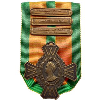 Original WWII Dutch Oorlogsherinneringskruis 'Pacific'