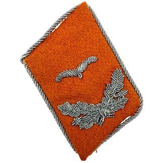Original WWII German Luftwaffe Nachrichten Leutnant collar tab