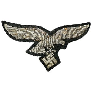 Original WWII German Luftwaffe officers bullion breast eagle