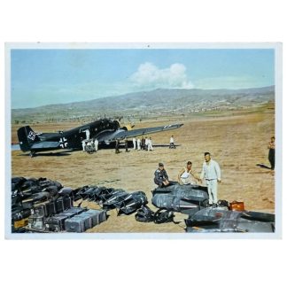 Original WWII German Luftwaffe postcard