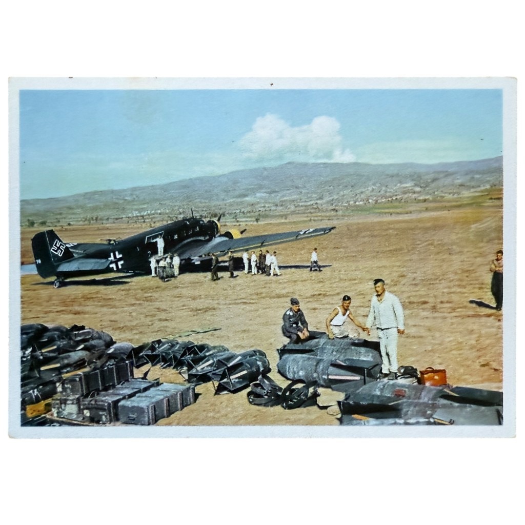 Original WWII German Luftwaffe postcard