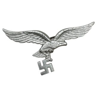Original WWII German Luftwaffe visor cap eagle insignia