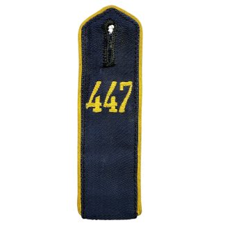 Original WWII German Marine-Hitlerjugend Bann 447 Wolfenbüttel shoulder board