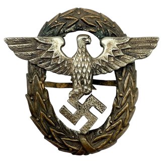 Original WWII German Polizei 1st model cap eagle