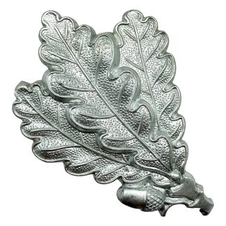 Original WWII German WH Jäger metal cap insignia