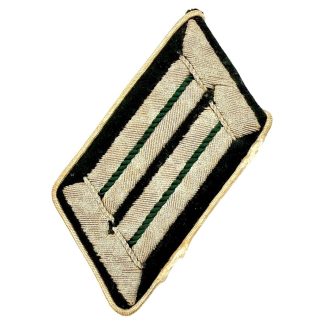 Original WWII German WH Zahlmeister collar tab