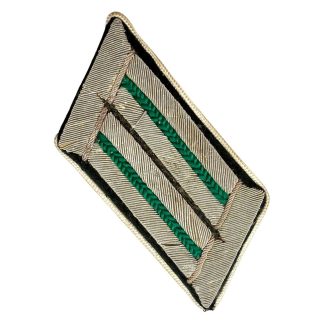 Original WWII German WH Zahlmeister collar tab