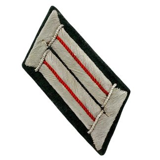 Original WWII German WH artillery officers collar tab