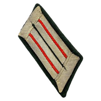 Original WWII German WH artillery officers collar tab