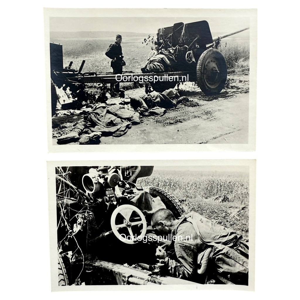 Original WWII German Waffen-SS photos of KIA Soviet soldiers