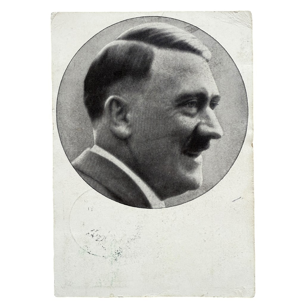 Original WWII German postcard Adolf Hitler