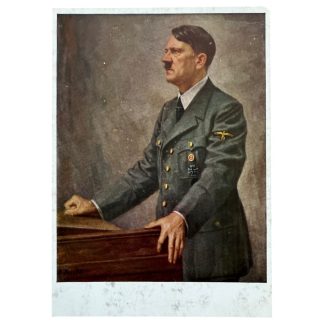 Original WWII German postcard Adolf Hitler