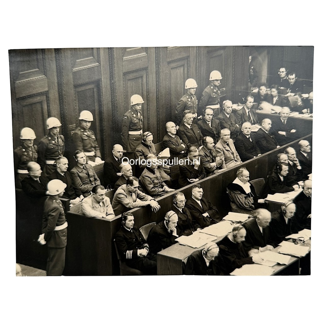 Original British Nuremberg trials photo - Image 2