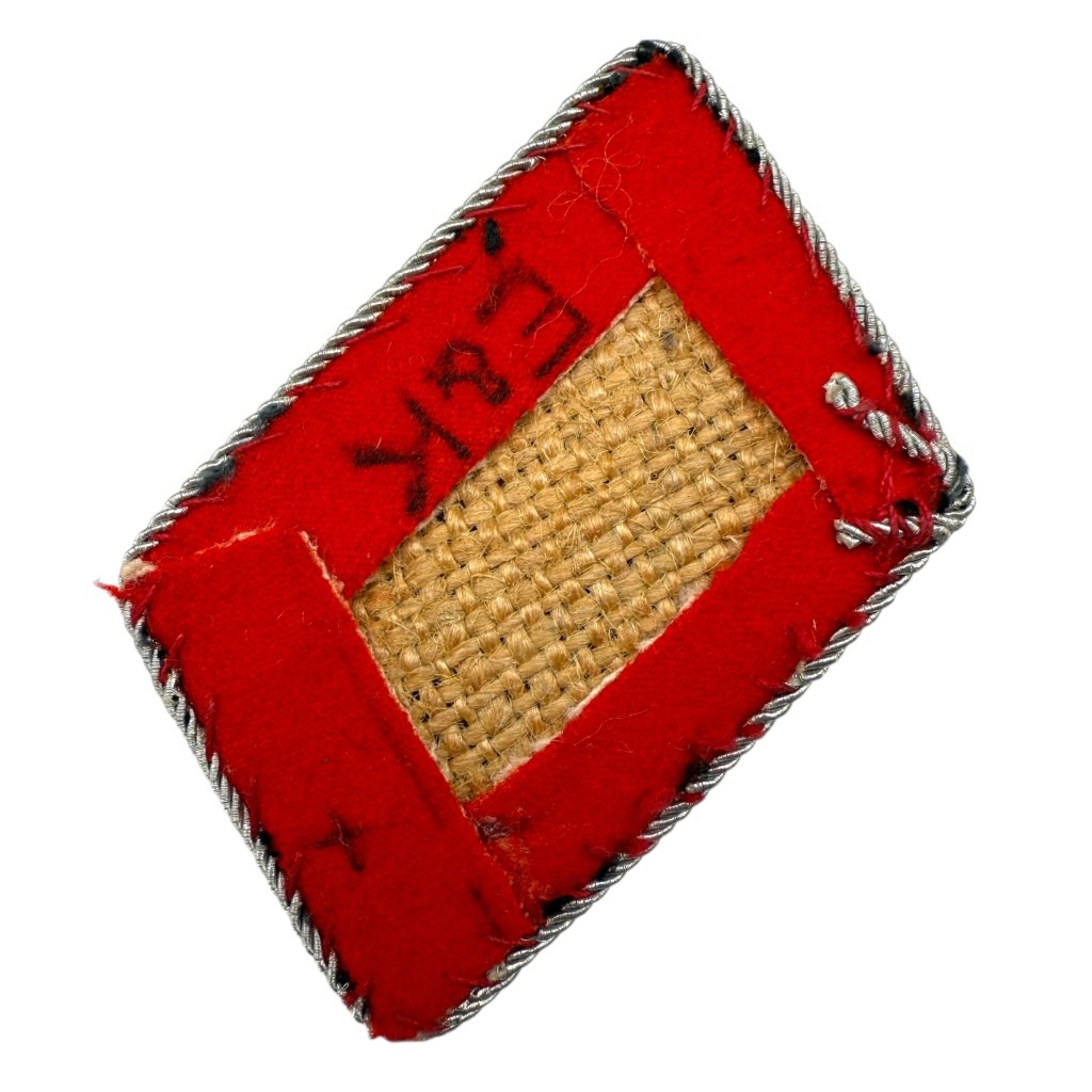 Original WWII German Luftwaffe Flak Hauptmann collar tab - Image 2