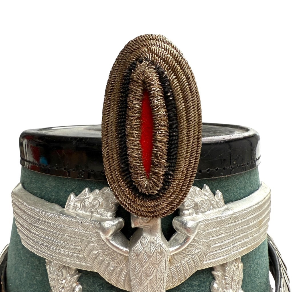 Original WWII German Polizei officers Tschako - Image 3