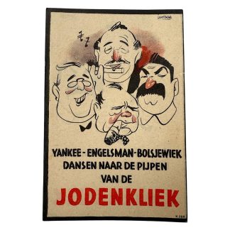 Original WWII Dutch NSB flyer