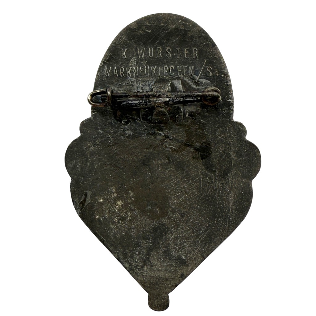 Original WWII German Gautag 21-22 Mai 1938 Leipzig pin - Image 4