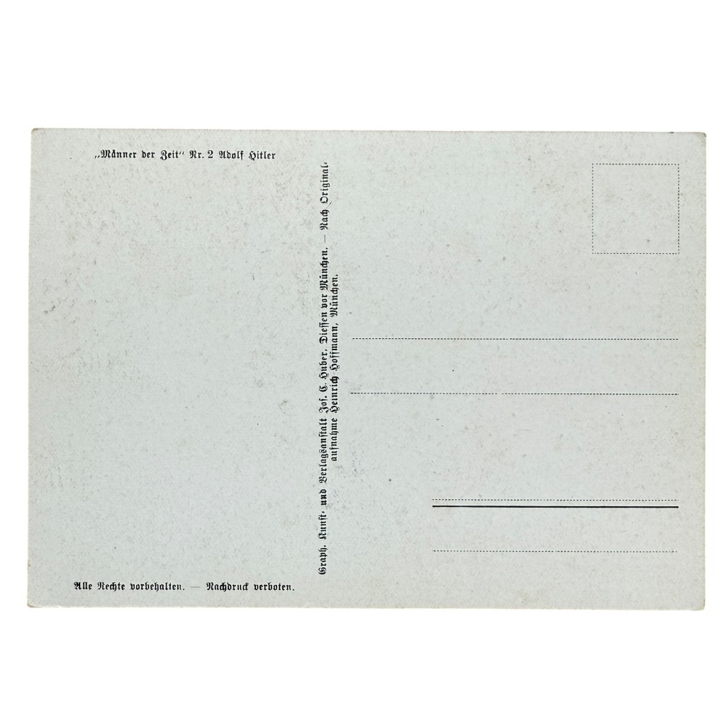 Original WWII German postcard Adolf Hitler - Image 2