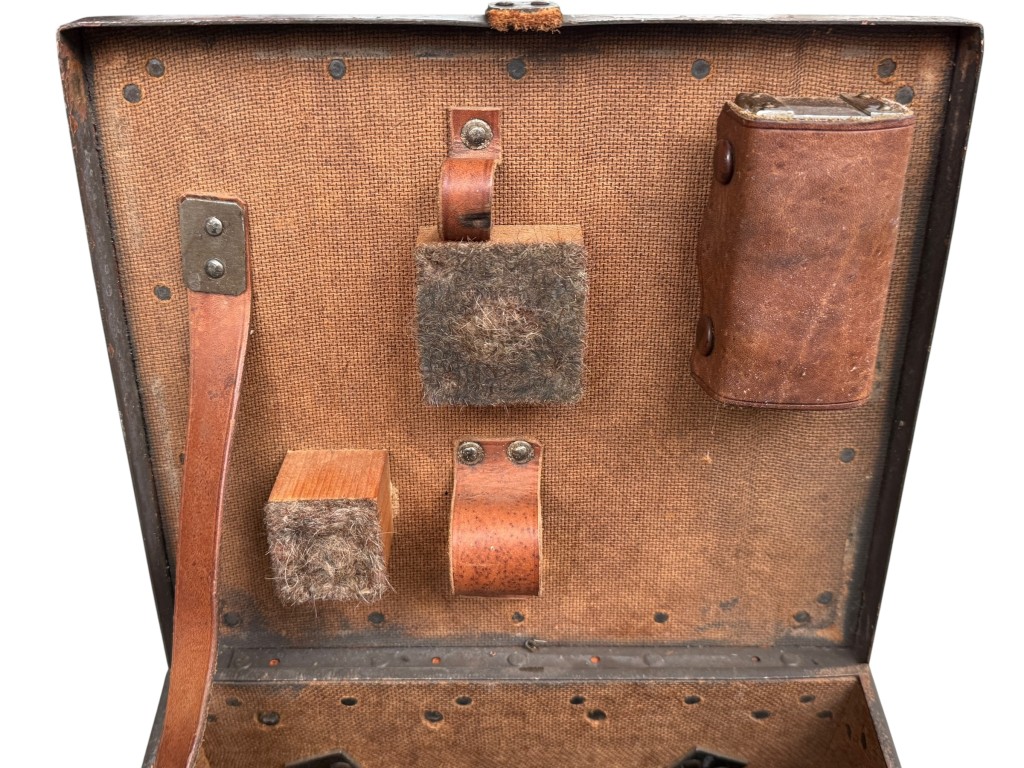 Original WWII German Trench Binoculars S.F.14.Z Gi H/6400 with Busch Rathenow Aiming Circle No.954/1942 & Wichmann Tripod - Image 32