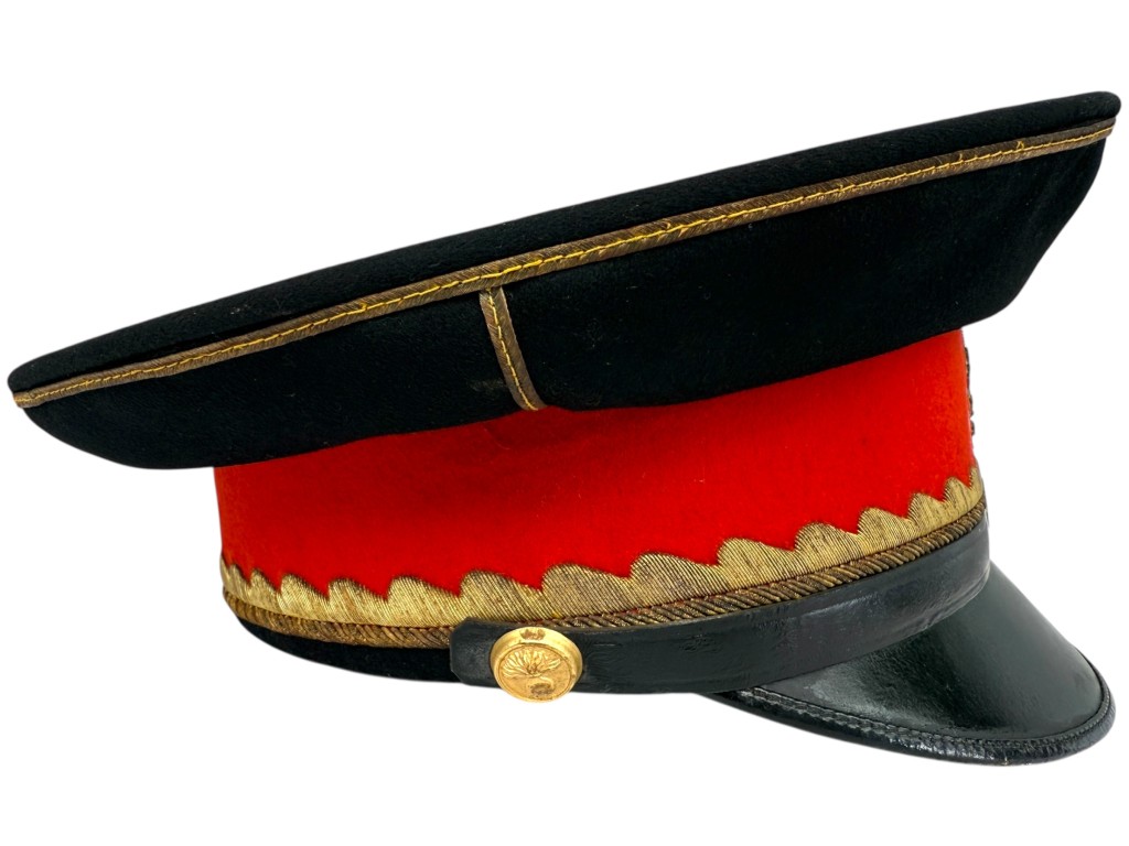 Original Pre 1940 Dutch M1912 Generals visor cap - Image 7